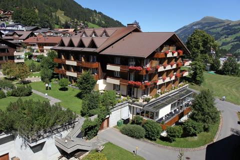 Steinmattli Zwitserland Berner Oberland Adelboden sfeerfoto groot