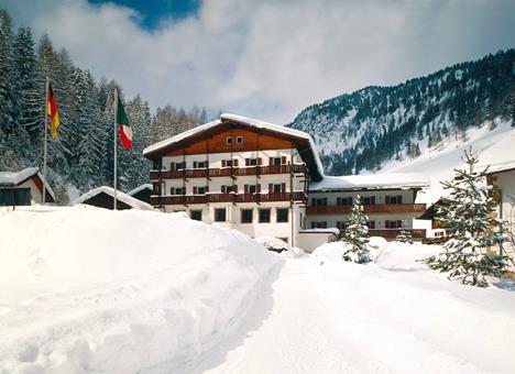 Wintersport Alpino Plan in Selva (Trentino-Zuid-Tirol, Italië)