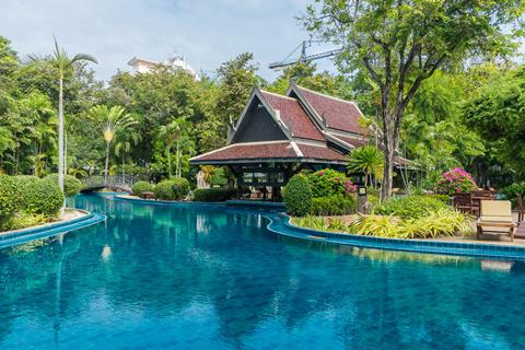 Green Park Resort Thailand Golf van Thailand Pattaya sfeerfoto groot