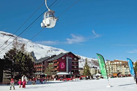 Korting wintersport Franse Alpen ⛷️ L'Oree des Pistes