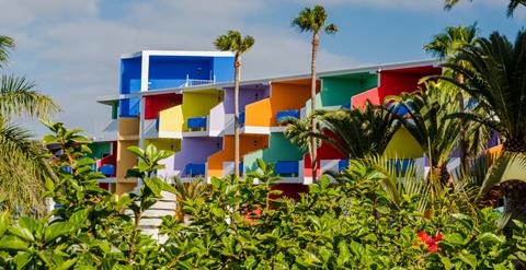 Zonvakantie 4* all inclusive Fuerteventura € 545,- ⁂ beachvolleybal, discotheek, speeltuin, animatieteam, fitness, zwembad