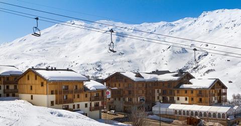 MMV Le Cœur des Loges Frankrijk Franse Alpen Les Menuires sfeerfoto groot