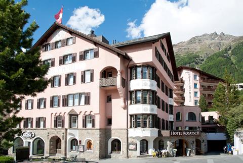 Rosatsch Zwitserland Graubünden Pontresina sfeerfoto groot
