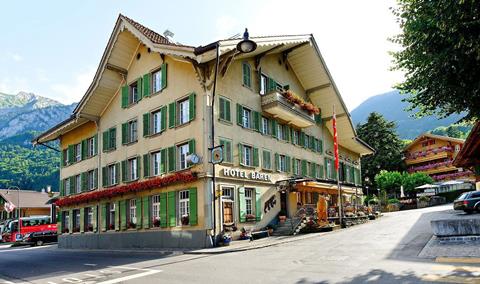 Bären Zwitserland Berner Oberland Wilderswil sfeerfoto groot