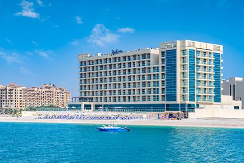 Radisson Resort Ras Al Khaimah Marjan Island Verenigde Arabische Emiraten Ras al Khaimah Ras al Khaimah sfeerfoto groot