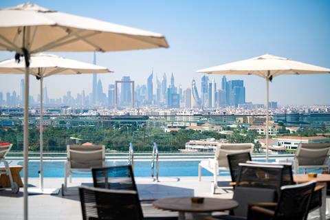 Al Bandar Rotana Dubai Creek Verenigde Arabische Emiraten Dubai Dubai Stad sfeerfoto groot