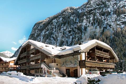 Wintersport Rubino in Campitello di Fassa (Trentino-Zuid-Tirol, Italië)