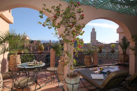 Riad Catalina Marokko Centraal Marokko Marrakech sfeerfoto groot