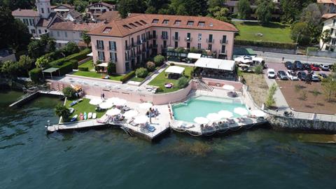 Residence Antico Verbano Italië Lago Maggiore Meina sfeerfoto groot
