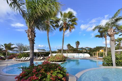 TIME TO SMILE Chogogo Dive & Beach Resort Golf Curacao Curacao Jan Thiel Baai sfeerfoto groot