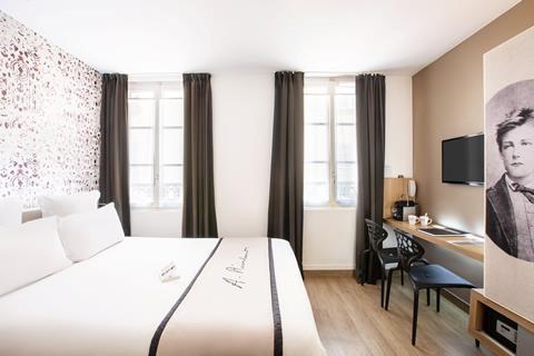 Ideaal op zonvakantie Parijs Ile de France ☀ 4 Dagen logies ontbijt Best Western Hotel Littéraire Arthur Rimbaud