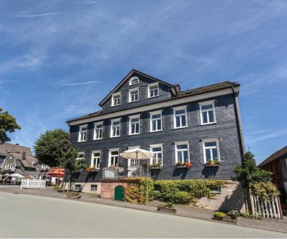 Alte Schule Duitsland Nordrhein Westfalen Bad Berleburg sfeerfoto groot