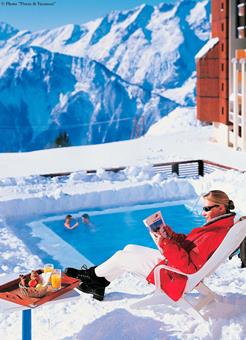 Appartement 4* Alpe d'Huez Grand Domaine € 673,- 【hond is welkom, restaurant(s), zwembad, sauna】