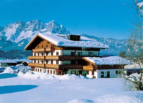 Kitzbühler Alpen Oostenrijk Schneewinkl Oberndorf in Tirol sfeerfoto groot