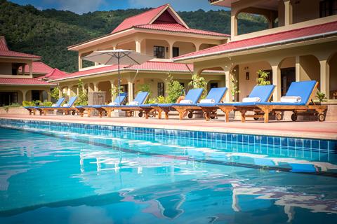 The Oasis Hotel Seychellen Praslin Grand Anse sfeerfoto groot