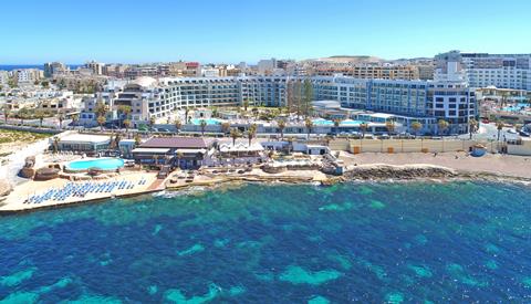 Dolmen Resort Malta Malta Qawra sfeerfoto groot