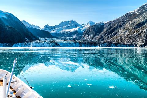 8 dg cruise Betoverend Alaska Canada Alaska Glacier Bay sfeerfoto groot