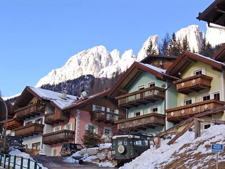 Wintersport Eurochalet in Campitello di Fassa (Trentino-Zuid-Tirol, Italië)