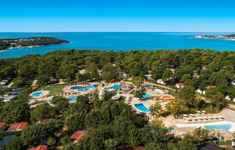 Autovakantie 4* Istrië - Kroatië € 172,- ➤ animatieteam, restaurant(s), zwembad, waterpark
