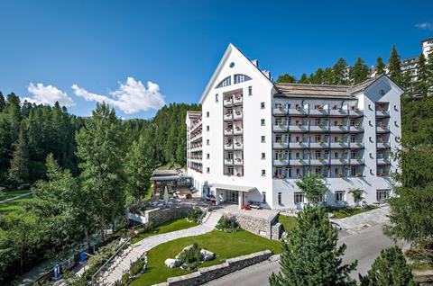 Arenas Resort Schweizerhof Zwitserland Graubünden Sils sfeerfoto groot