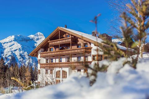 Zugspitz Resort Oostenrijk Tirol Ehrwald sfeerfoto groot