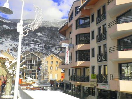 Wintersport Amelie in Brides les Bains (Franse Alpen, Frankrijk)