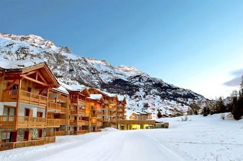 Residence CGH Les Chalets de Flambeau Frankrijk Franse Alpen Val Cenis sfeerfoto groot