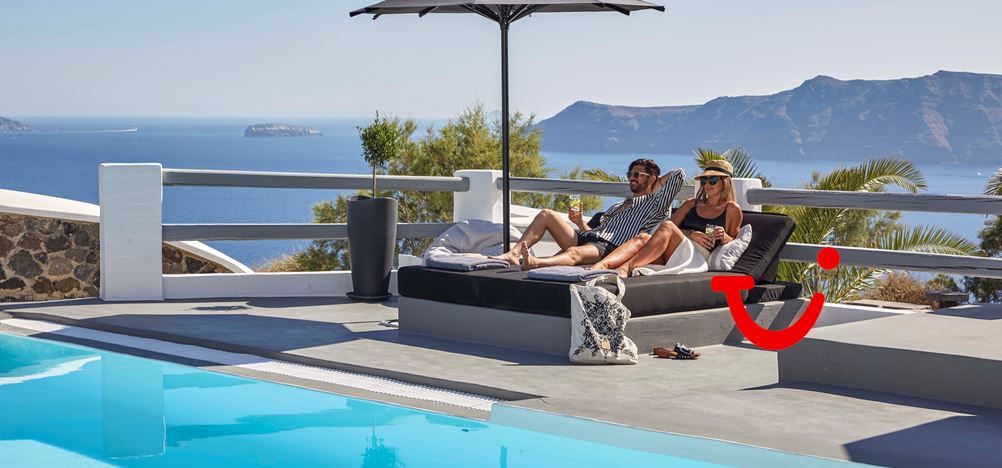 Mr & Mrs White Santorini