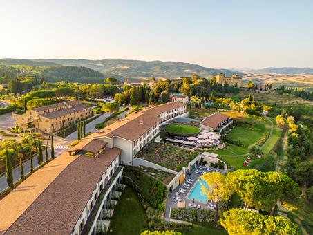 Toscana Resort Castelfalfi Italië Toscane Montaione sfeerfoto groot