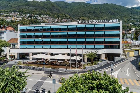 Lago Maggiore Hotel & Lounge Zwitserland Tessin Locarno sfeerfoto groot