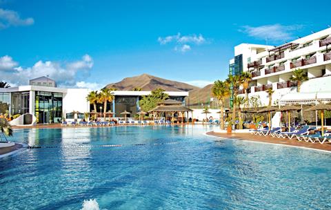 Sandos Papagayo Beach Resort Spanje Canarische Eilanden Playa Blanca sfeerfoto groot