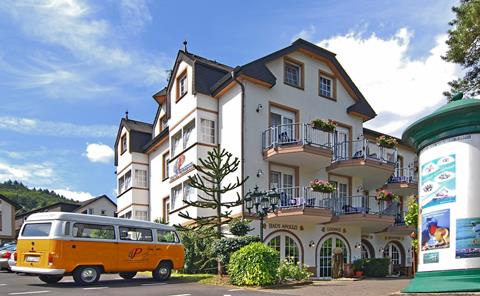 Moselromantik Hotel am Panoramabogen Duitsland Moezel Cochem sfeerfoto groot