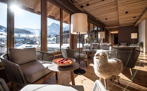 Vakantiedeal skivakantie Dolomieten ⛷️ Lamm Alpine Lifestyle & Spa 8 Dagen  €1622,-