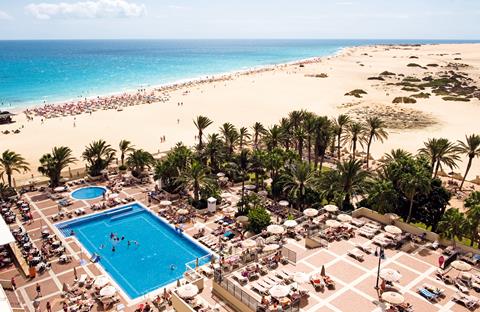 Riu Oliva Beach Resort Spanje Canarische Eilanden Corralejo sfeerfoto groot