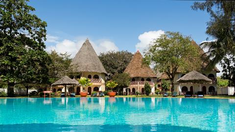Neptune Paradise Beach Resort & Spa Kenia Kust Diani Beach sfeerfoto groot