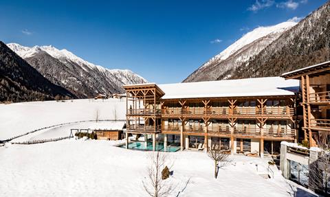 Alpin Hotel Masl Italië Gitschberg Jochtal Valles sfeerfoto groot