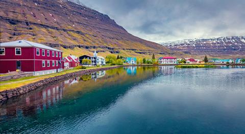 13 daagse cruise IJsland en Schotland Duitsland Austurland Akureyri sfeerfoto groot