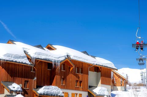 Last minute skivakantie Franse Alpen ❄ Les Chalets Goélia