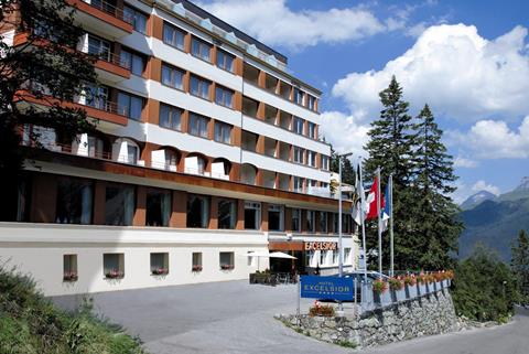 Excelsior Zwitserland Graubünden Arosa sfeerfoto groot