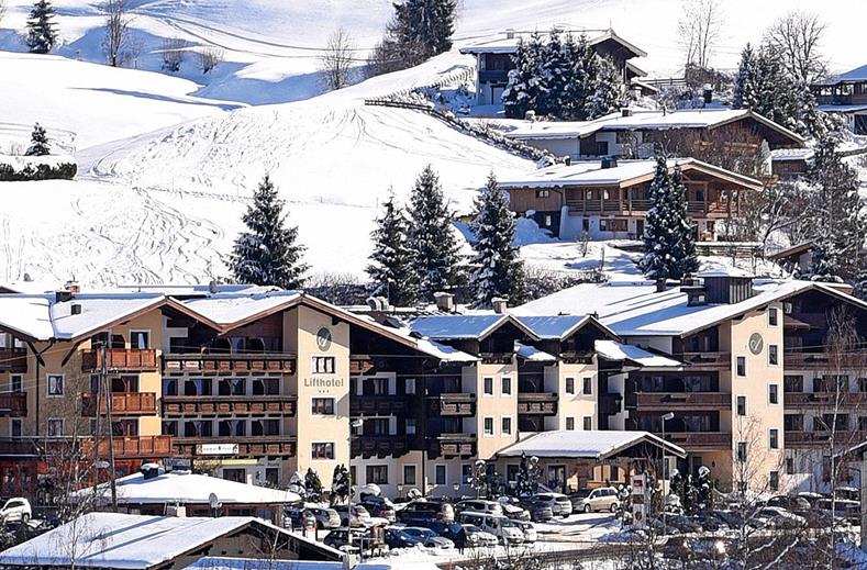 Een foto van Lift Hotel tijdens het sneeuwseizoen