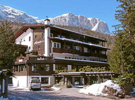 Korting skivakantie Dolomieten ⛷️ Sporthotel Teresa