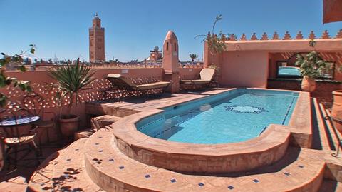 Last minute zonvakantie Centraal Marokko 🏝️ Riad Catalina