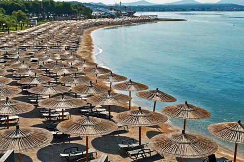 Korting autovakantie Noord Dalmatië ⏩ Solaris Beach Resort Happy Camp