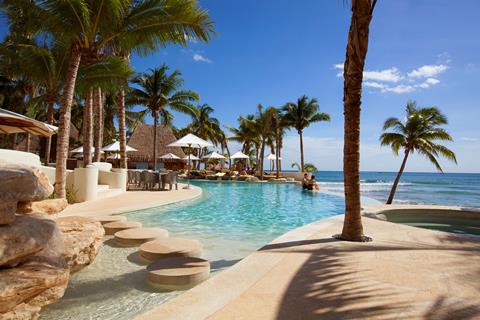 Goedkoopste vakantie Riviera Maya ☀ 9 Dagen halfpension Mahékal Beach Resort