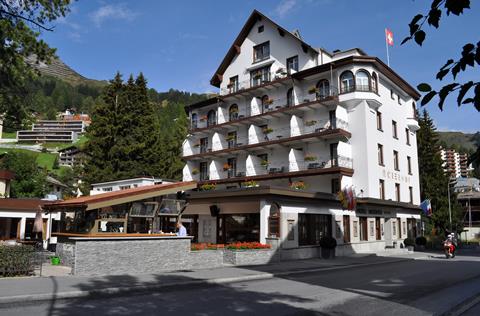 Meierhof Zwitserland Graubünden Davos sfeerfoto groot