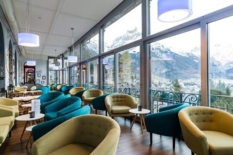 Terrace Zwitserland Noord en Centraal Zwitserland Engelberg sfeerfoto groot