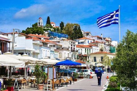Tijdelijke actieprijs zonvakantie Skiathos ⭐ 15 Dagen - 15 daagse eilandhoppen Skopelos & Skiathos