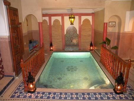 Riad Dar Sbihi Marokko Centraal Marokko Marrakech sfeerfoto groot