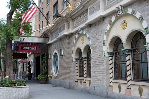 Verre reizen Belvedere in New York (New York, Verenigde Staten)