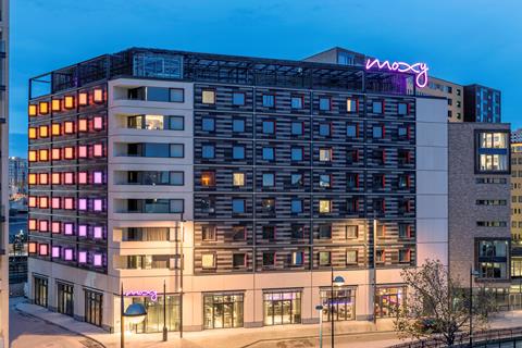 MOXY London Stratford Wielrennen